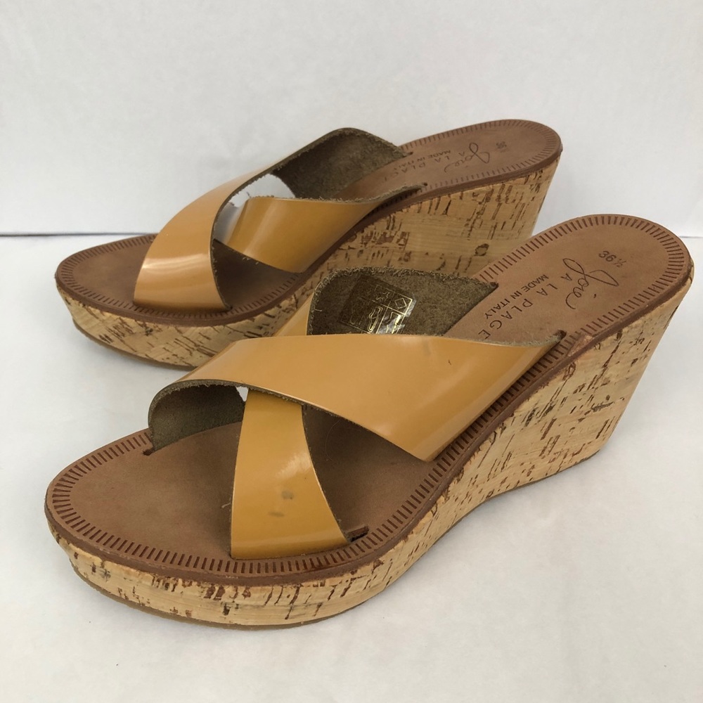 Joie Natural A La Plage Stinson Wedge Slides